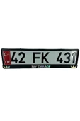 Tr Plaka Pulu Kırmızı - 3