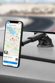 Universal Uzayabilen Manyetik Mıknatıslı Vakumlu Akrobat Araç Telefon Tutucu Jelli Araba Tutacağı - 4