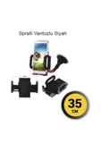 Carub Telefon Tutucu 35cm Spralli Vantuzlu Vakum - 1