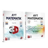 3D Yayınları AYT Matematik Soru Bankası ve Deneme Seti 2 Kitap - 1