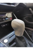 Silikon Volkswagen Dsg Otomatik Vites Topuzu Kılıfı Bej - 3