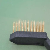 Metal Tel Fırça Plastik Saplı Pas Kir Sökme Temizleme Fırçası - 3