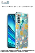 PrintiFy  Samsung Galaxy A36 ile Uyumlu Kamera Korumalı Çiçek Tasarımlı Şeffaf Kılıf thumbnail 4