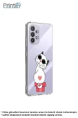 PrintiFy  Samsung Galaxy A26 ile Uyumlu Kamera Korumalı Coolcat Tasarımlı ŞeffafSilikon Kılıf thumbnail 5