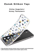 PrintiFy  Samsung Galaxy  A16 ile Uyumlu Nazar Boncuğu 2 Baskılı Kamera Korumalı Şeffaf Silikon Kılıf thumbnail 3