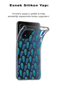 PrintiFy  Galaxy A26 ile Uyumlu 1mm Slim Fit Nazar Boncuğu 4 Baskılı ŞeffafKılıf thumbnail 2