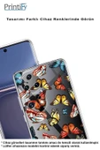 PrintiFy  Galaxy A36 ile Uyumlu Water Color 2  Kamera Korumalı Şeffaf  Kılıf - 4
