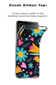 PrintiFy  Galaxy A36 ile Uyumlu 1mm Slim Fit Retro Colors 1 Baskılı Şeffaf  Kılıf - 2