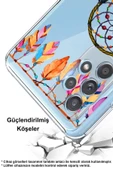 PrintiFy  Galaxy A56 ile Uyumlu Nazar Boncuğu 6 Baskılı Kamera Korumalı Şeffaf Silikon Kılıf thumbnail 2