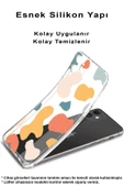 PrintiFy  Samsung Galaxy A16 Uyumlu Kamera Korumalı Geometrik Şekiller Tasarımlı Şeffaf Kılıf thumbnail 2