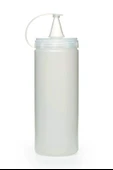 Şeffaf Kapaklı Sızdırmaz Yağlık Sosluk Şişesi Plastik Yağdanlık 400 ml AP-9028 - 6