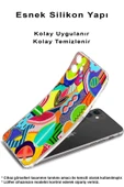 PrintiFy  Samsung Galaxy A26 ile Uyumlu Retro Color 6Kamera Korumalı ŞeffafKılıf - 3