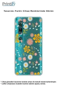 PrintiFy  Samsung Galaxy A26 ile Uyumlu Kamera Korumalı Çiçek Tasarımlı Şeffaf Kılıf thumbnail 5
