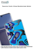 PrintiFy  Samsung Galaxy A36 ile Uyumlu Kamera Korumalı Renkli Desen Tasarımlı Şeffaf Silikon Kılıf thumbnail 3
