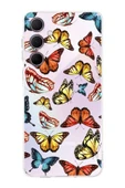 PrintiFy  Galaxy A36 ile Uyumlu Water Color 2  Kamera Korumalı Şeffaf  Kılıf - 1
