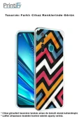 PrintiFy  Galaxy A26 ile Uyumlu Kamera Korumalı Labirent Grafiti Tasarımlı Şeffaf Kılıf thumbnail 4