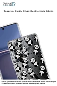 PrintiFy  Samsung Galaxy A16 Uyumlu Kamera Korumalı Panda Tasarımlı Şeffaf  Silikon Kılıf thumbnail 3