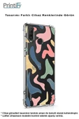 PrintiFy  Samsung Galaxy A16 Uyumlu Kamera Korumalı Abstract Tasarımlı Şeffaf Airbag Silikon Kılıf thumbnail 3