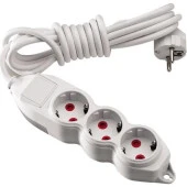 Mono 3 Lü Topraklı 3 Metre Grup Priz - 1