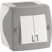 Mono Octans Komitatör (gri+beyaz ) Sıva Üstü - 1