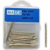 Made Tel Çivi 12X40 (1 Kutu:35 Adet) ST-45 - 1