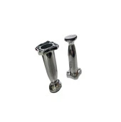 Nobel Tombul Baza Mobilya Ayağı Krom 10 cm - 1