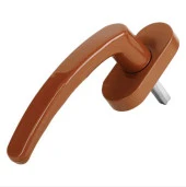 Plastik Pencere Kolu Bulut Demirli  Kahverengi - 1