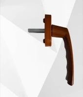 Plastik Pencere Kolu Alüminyum Kahverengi - 1