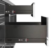 Samet Galvanizli Teleskopik Çekmece Rayı 35x500 - 4