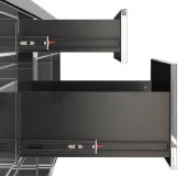 Samet Galvanizli Teleskopik Çekmece Rayı 35x450 - 4