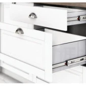 Samet Galvan Teleskopik Frenli Çekmece Rayı 46x400 - 2