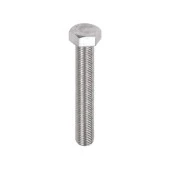M16X50 DIN933 Cıvata(ALTIGEN) 8.8 Beyaz 2 Li Paket - 1
