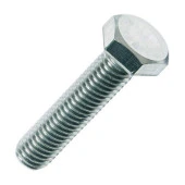 M10X20 DIN933 Cıvata(ALTIGEN) 8.8 Beyaz 5 Li Paket - 2