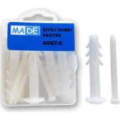 Made Çivili Dubel Ekstra (1 Kutu:5 Adet) ST-06 - 1