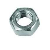 M5 Dın934 Ak Somun Çelik Beyaz 5 Li Paket - 1