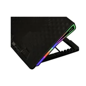 Inca Arrax II INC-609TGS 13-17" Siyah 2X RGB Fanlı Notebook Soğutucu - 5