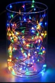 Pilli Renkli Peri Led Işık Dekoratif Aydınlatma 5 Metre RGB Led - 5