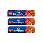 Roll-Up Yağlı Pişirme Kağıtı 37 Cm.x 50 Mt. (3 RULO) - 1
