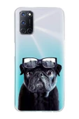 PrintiFy  Oppo A72  ile Uyumlu 1mm Slim Fit Köpek 3 050f Baskılı Şeffaf  Kılıf - 1