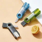 Kenzo®  3 Fonksiyonlu Pratik Şişe Temizleme Fırçası Mutfak Banyo Araç İçin Çok Amaçlı Fırça - 1