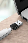 USB'den TYPE-C 'ye Dönüştürücü Adaptör Veri Aktarımı Sağlayıcı Şarj Data Çevirici - 8
