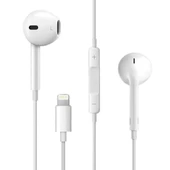 İphone Ucu Çıkışlı Pop Up Kulakiçi Yumuşak Kontrol Tuşlu Kulaklık - 1