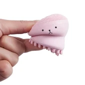 Peeling Etkili Mini El Yüz Cilt Temizleme Fırçası Silikon Temizlenmesi Kolay  Siyah Nokta Gi - 7