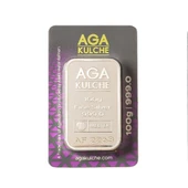 AgaKulche 100 Gram Külçe Gümüş - 1