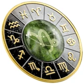 AgaKulche Burçlar Serisi Oğlak Gümüş Sikke Coin - 3