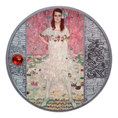 AgaKulche Gustav Klimt Mada Primavesi Tablosu Gümüş Sikke Coin - 1