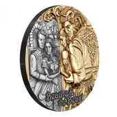 AgaKulche Güzel ve Çirkin Gümüş Sikke Coin thumbnail 6