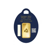 AgaKulche 1 gr 24 Ayar 999.9 Külçe Altın - 5