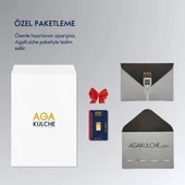 AgaKulche 1 gr 24 Ayar 999.9 Külçe Altın - 6