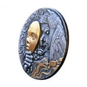 AgaKulche Maskenin Ardındaki Cadı Gümüş Sikke Coin - 3